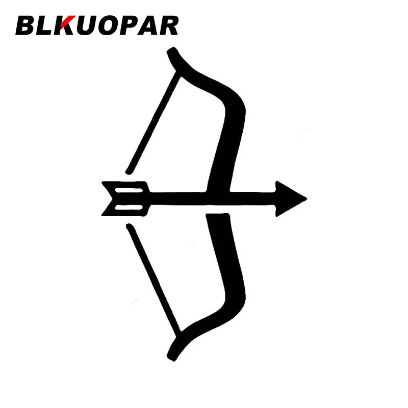 

BLKUOPAR автомобильные наклейки для стрельбы из лука, модная солнцезащитная наклейка для кемпера, устойчивая к царапинам лобовое стекло, водонепроницаемый шлем, виниловые автомобильные аксессуары