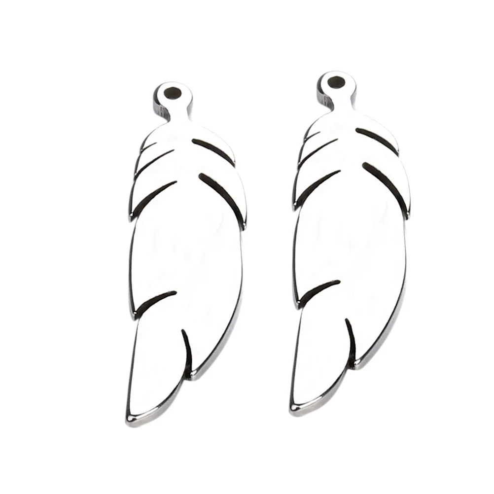 

20Pcs Stainless Steel Pendant Jewelry Making Charms DIY Charm Pendant Set Stylish Necklace Accessories