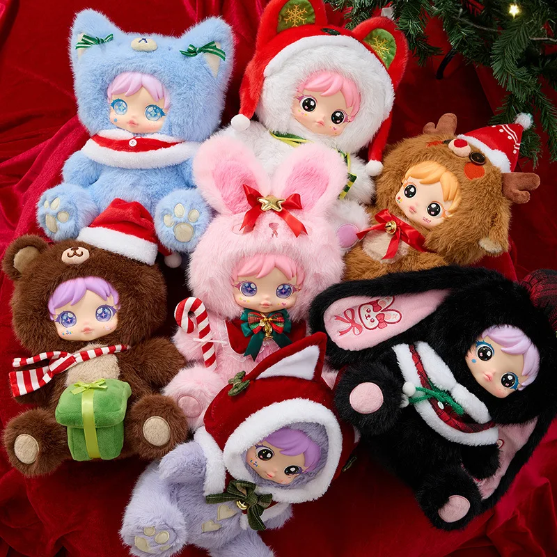 HOT Echte Amy Prachtige Kerstnacht Serie Blind Box 680% Big Size Leuke Vinyl Pluche Pop Trendy Speelgoed Cadeau voor Meisjes & Vrouwen