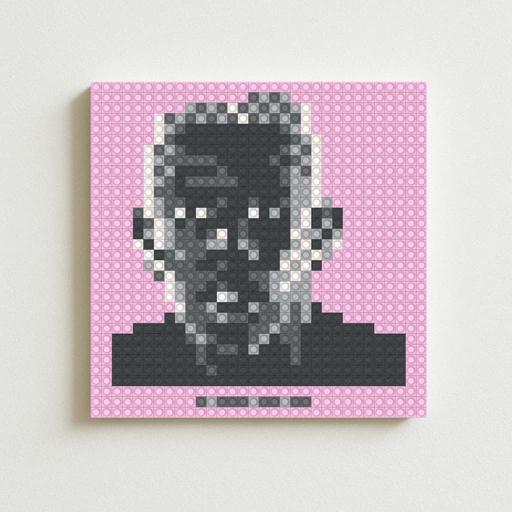 

DIY Building Blocks Mosaic Wall Art Tyler the Creator IGOR Classic Hip Hop Album Music Merch Creative Handmade Poster