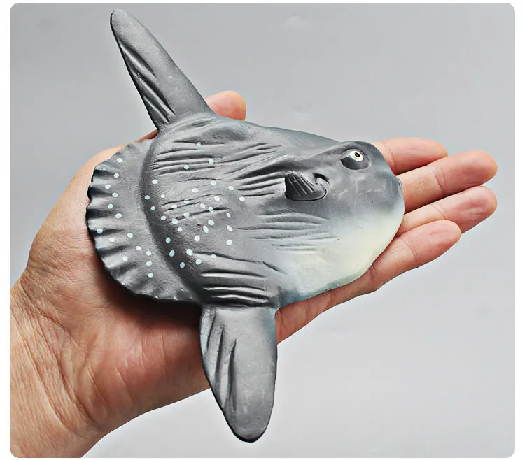 Pädagogisches Miniatur-Meerestiermodell – simulierte kognitive solide Sonnenfische, Mondfische, Sufferfish-Actionfiguren für Kinder – Detail 3