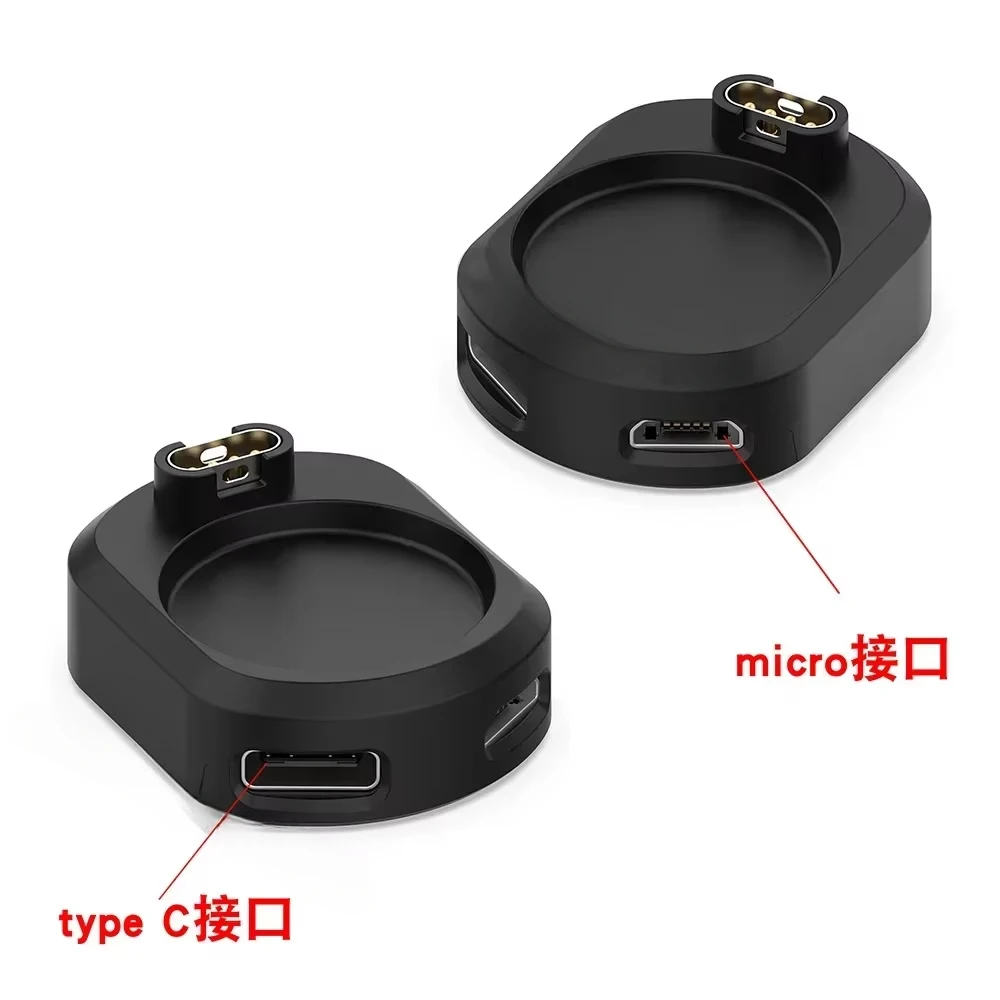 Charger for Garmin Smartwatch Adapter Charging Converter Connector for Fenix 7X 6 /Instinct 2/ Venu 2/ Vivoactive 4/ forerunner