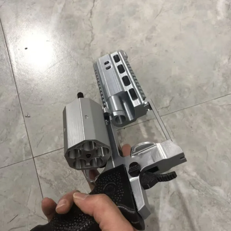 Requiem Leon Rsh-2 Revolver 3D Printing Guns Detachable Game Replica Cosply Leon Prop Collectibkle Ornamnets Toys view 6