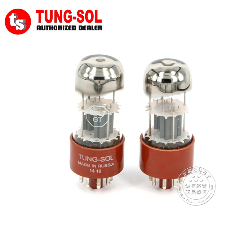 TUNG-SOL 6SL7หลอดอิเล็กทรอนิกส์เปลี่ยน6SL7/6N9P/6H9C สูญญากาศโรงงาน Precision การจับคู่เครื่องขยายเสียง