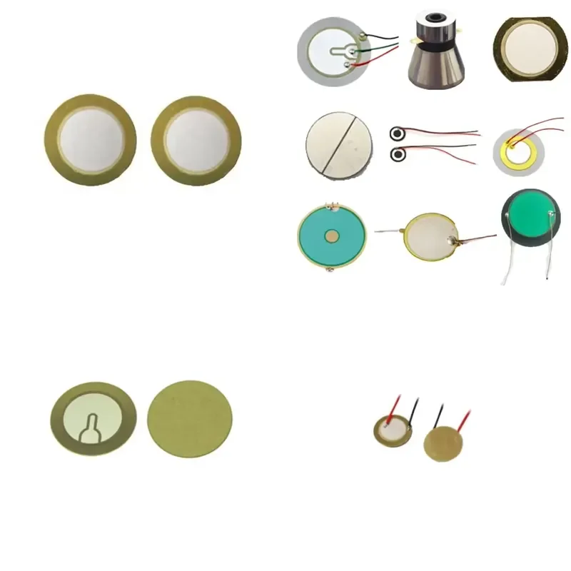 for FT-15T-6.0A1 15mm Piezoelectric Ceramic Element 6kHz Circular Buzzer Sensor Plate for Alarm Siren