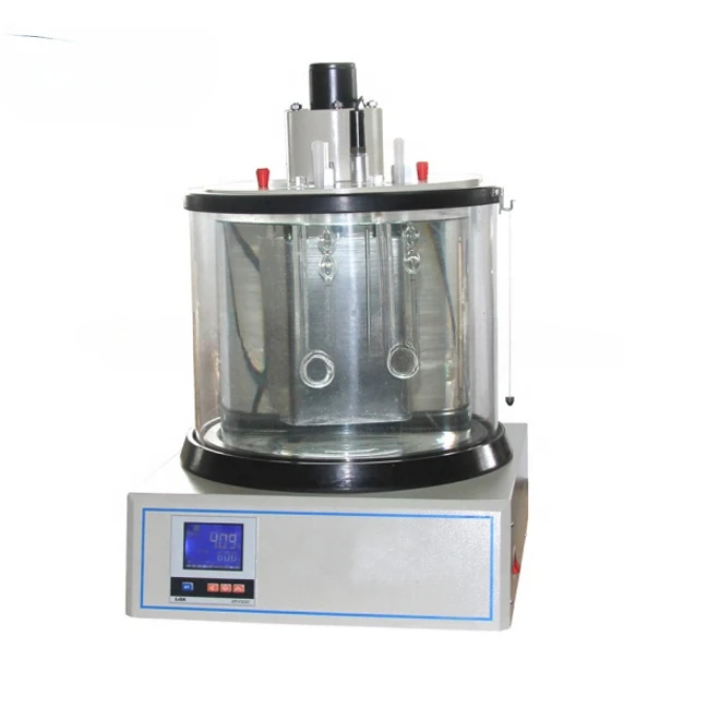 Digital Display Kinematic Viscosity Tester ASTM D445 Density Kinematic  Index Oil Viscometer