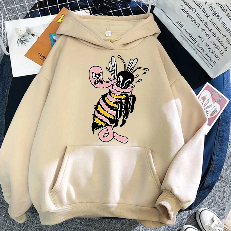 

Beabadoobee Beatopia Hoodie with Pocket Fleece Comfortable Sweatshirt Long-sleeved Harajuku Clothes Casual Hoody Streetwear Tops