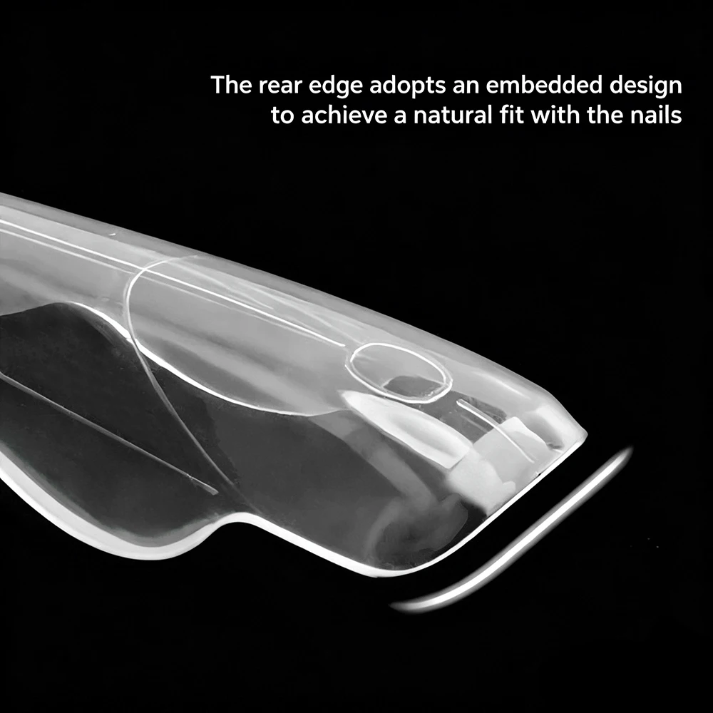 Butterfly Nail Dual Forms 75 Stück, wiederverwendbare Gel-Verlängerungsformen für professionelle Nagelkunst – Detail 4