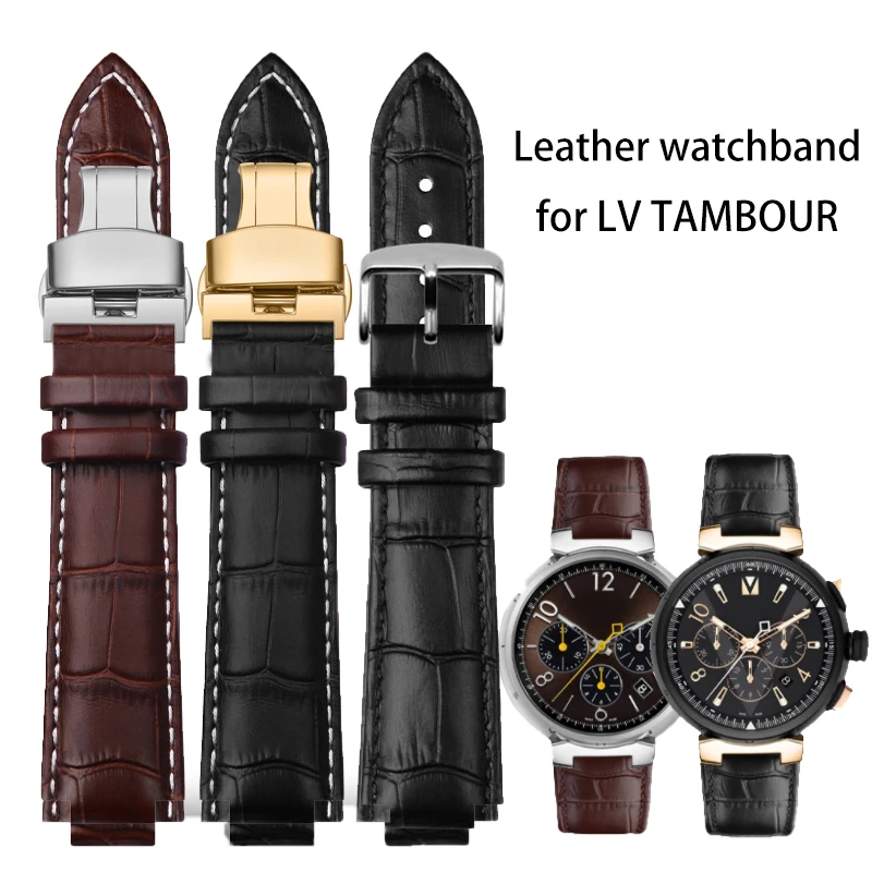 Convex Leather Watc…