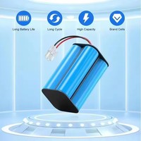 100% Original 14.8V 12800mah Lithium Battery For ILIFE A4 A4s V7 A6 V7s Plus Robot Vacuum Cleaner INR18650 M26-4S1P battery