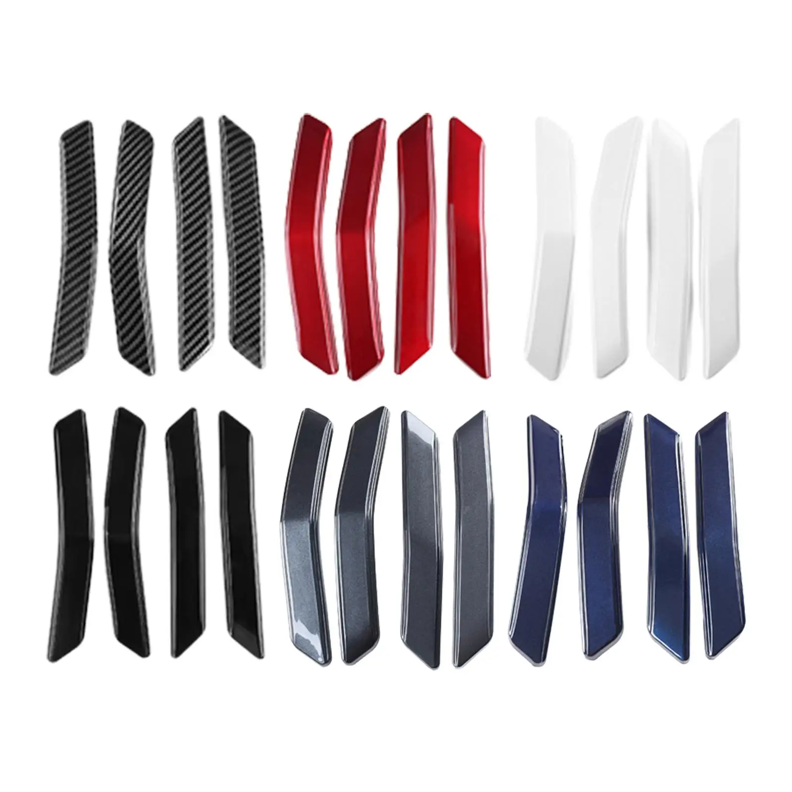 Pack of 4 Door Edge Guard Trim Protective Strips Anti Crash Sticker Anti Scratch for Model Y Sturdy Auto Vehicle Accessory