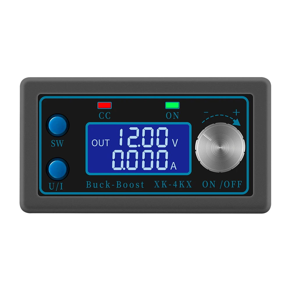 DC-DC باك دفعة محول قابل للتعديل إمدادات الطاقة 0.6-36 فولت 5A 80 واط التحكم الرقمي الجهد المنظم مع شاشة الكريستال السائل #4