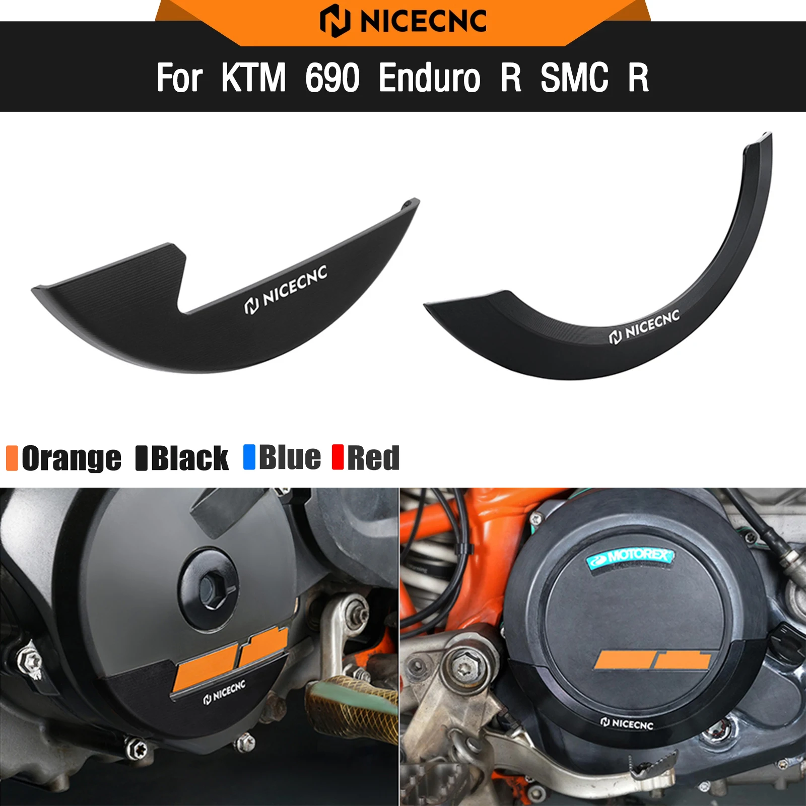 Para KTM 690 Enduro/R SMC/R 2008-2025 Husqvarna 701 2016-2025 protector de embrague de motor cubierta de encendido GasGas 700 SM 700ES 2022-2025