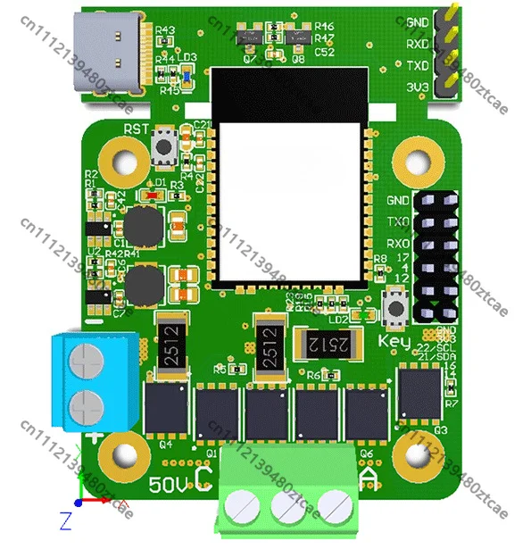 High Power SimpleFOC Driver ESP-NOW Torque Feedback SmartKnob Intelligent Knob Module