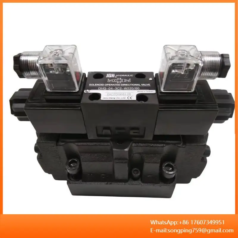 Hydraulic Solenoid Valve DHG-04-3C2-W220/60 DHG-06-3C2-ETW220-60 Hydraulic Directional Control Valve