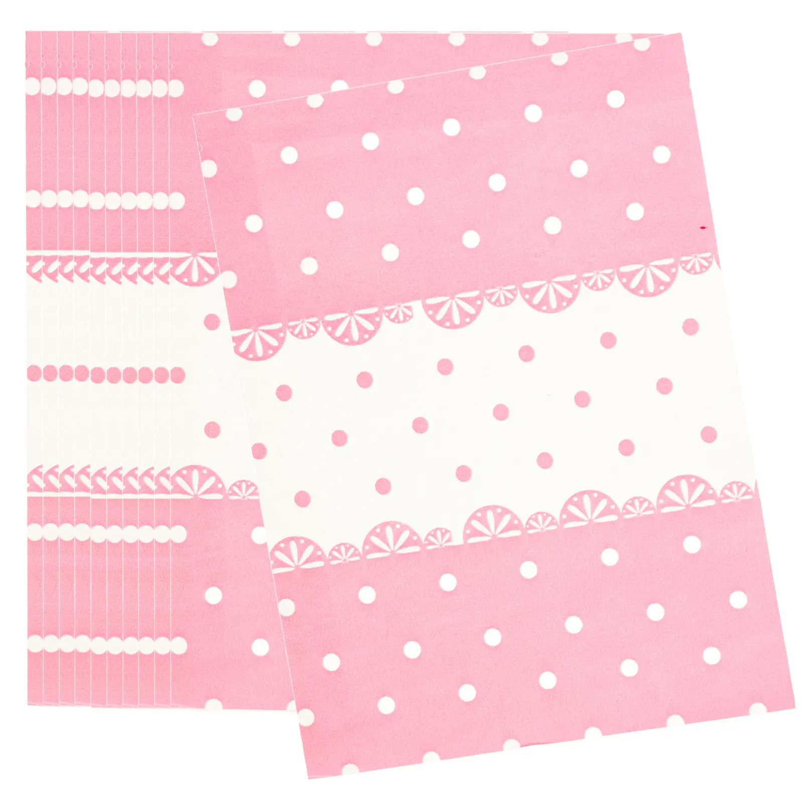 100Sheets Dot Pattern Candy Wrapping Paper Food-Safe Decorative Nougat Wrapper for Homemade Sweets Chocolate Caramel Treats
