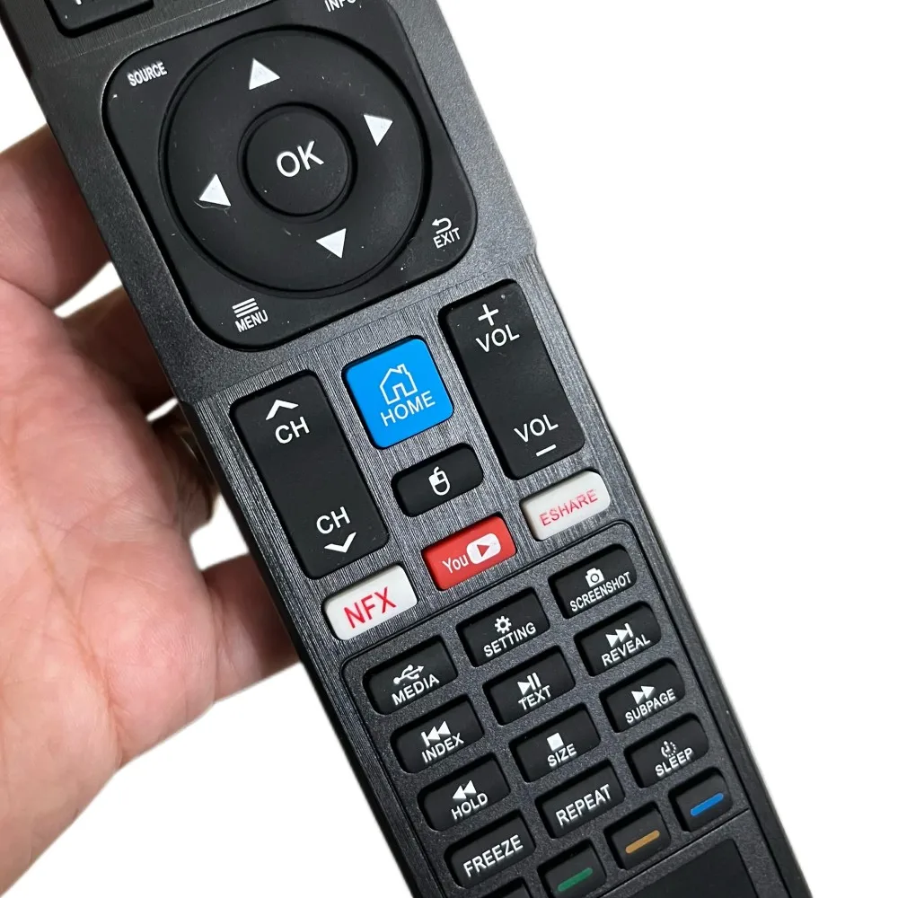 Remote Control For JVC RM-C3401 LT-55N775AN LT-65N785A LT-50N750 LT-55N685AN LT-75N785A LT-65N785AN AN5763 UHD Smart LED TV HDTV