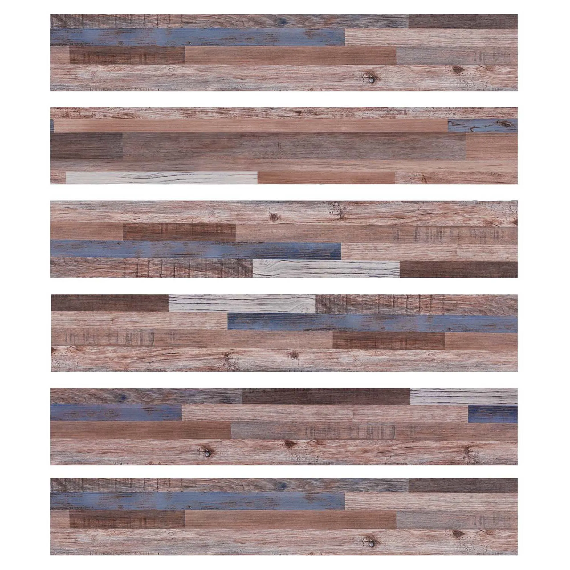 

36 Pieces 12MIL x 6 in. x 36 in. Aged Wood Floor Tiles Peel and Stick Waterproof (54 sq. ft./box) for US