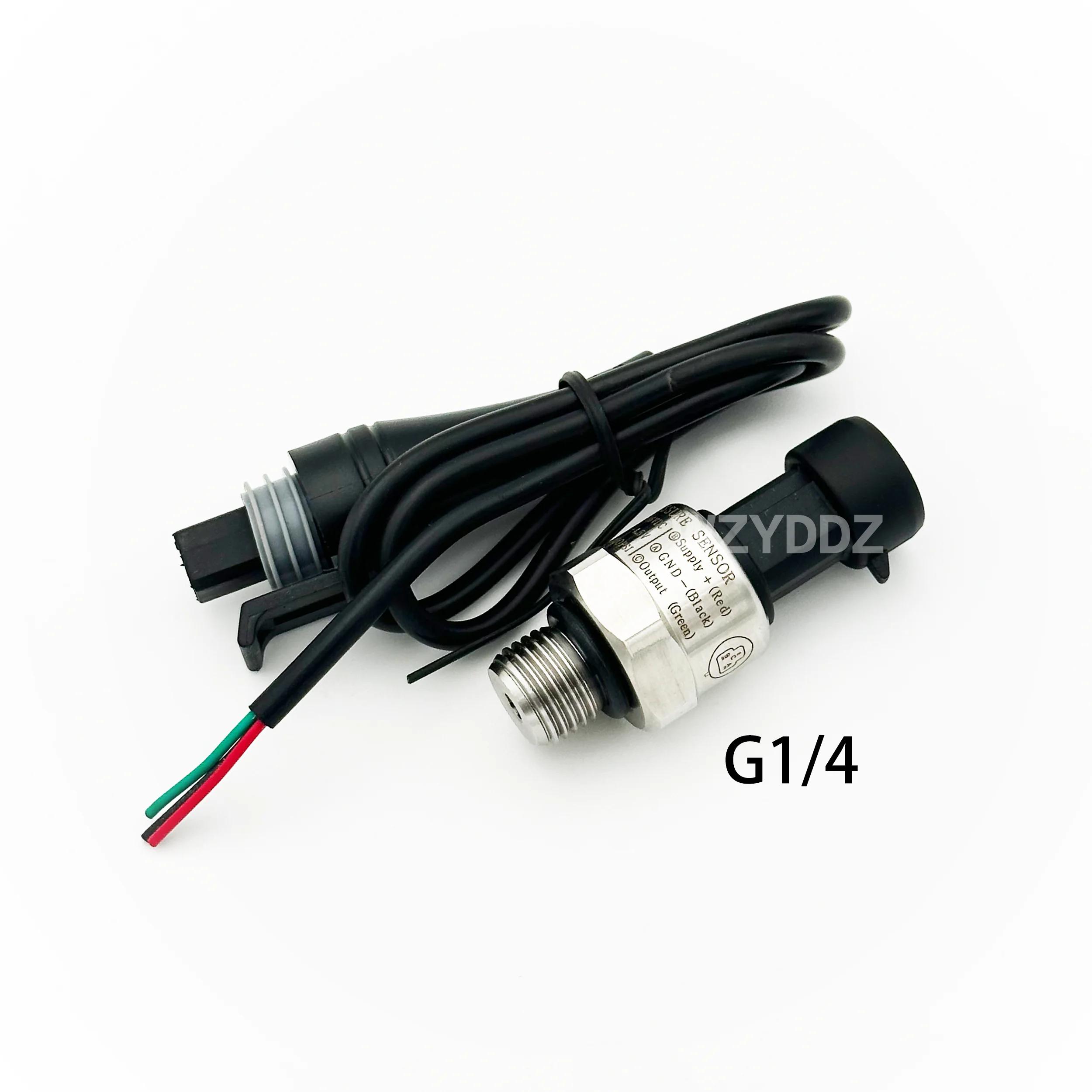 

pressure sensor transducer transmitter for water oil fuel gas air G1/4 5-16V ceramic sensor stainless steel 5-300psi optional