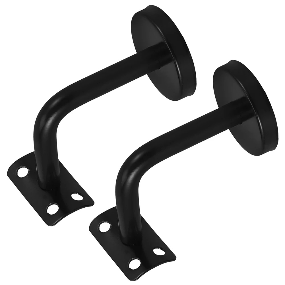 

2pcs Wall Bracket Handrail Brackets Stainless Steel Heavy Duty Paint Part 201 Mount Glass Railings Stair Guardrail Construction
