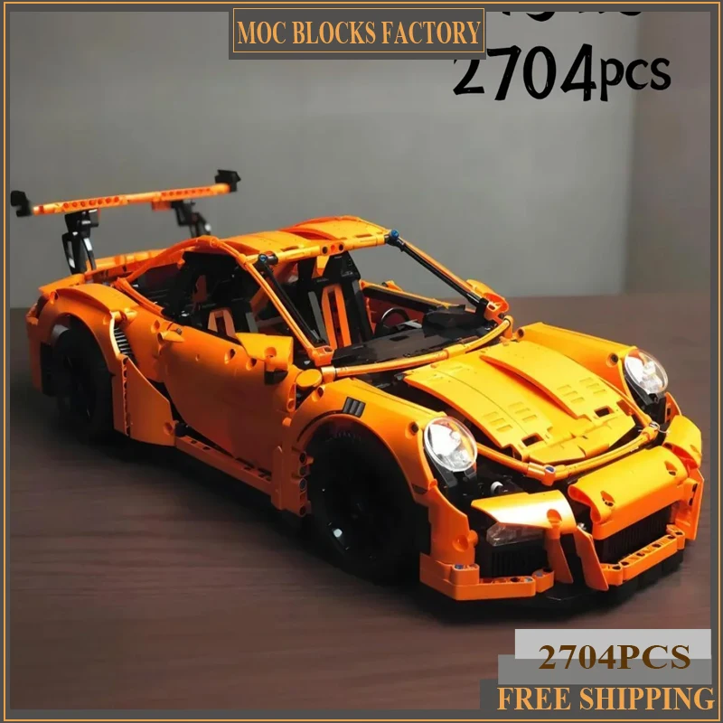 

Совместимые строительные блоки MOC: Технические машинки-конструкторы для мальчиков, рождественский подарок, модели для сборки для детей и взрослых