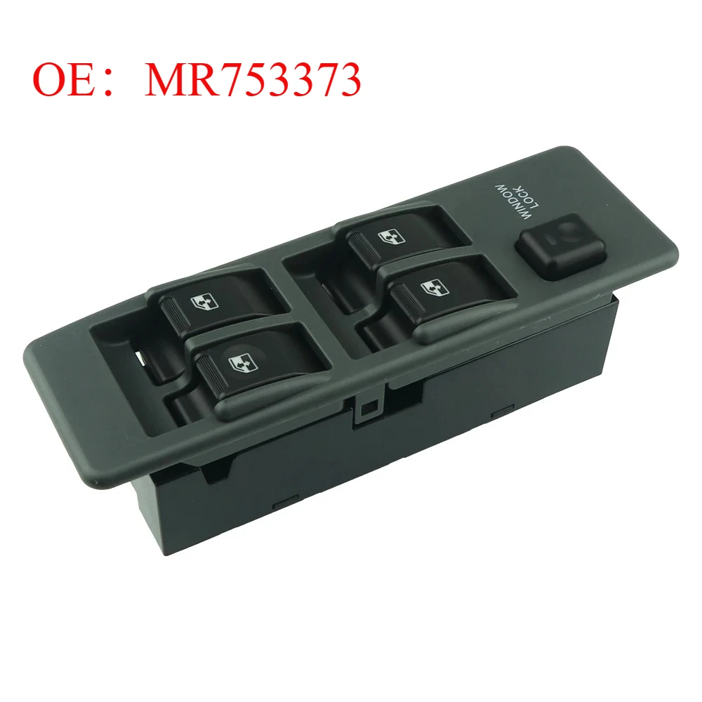 

For 1990-2003 MITSUBISHI MONTERO PAJERO V31 V32 V33 MK2 MR753373 LHD Driver Side NewPower Window Switch Button