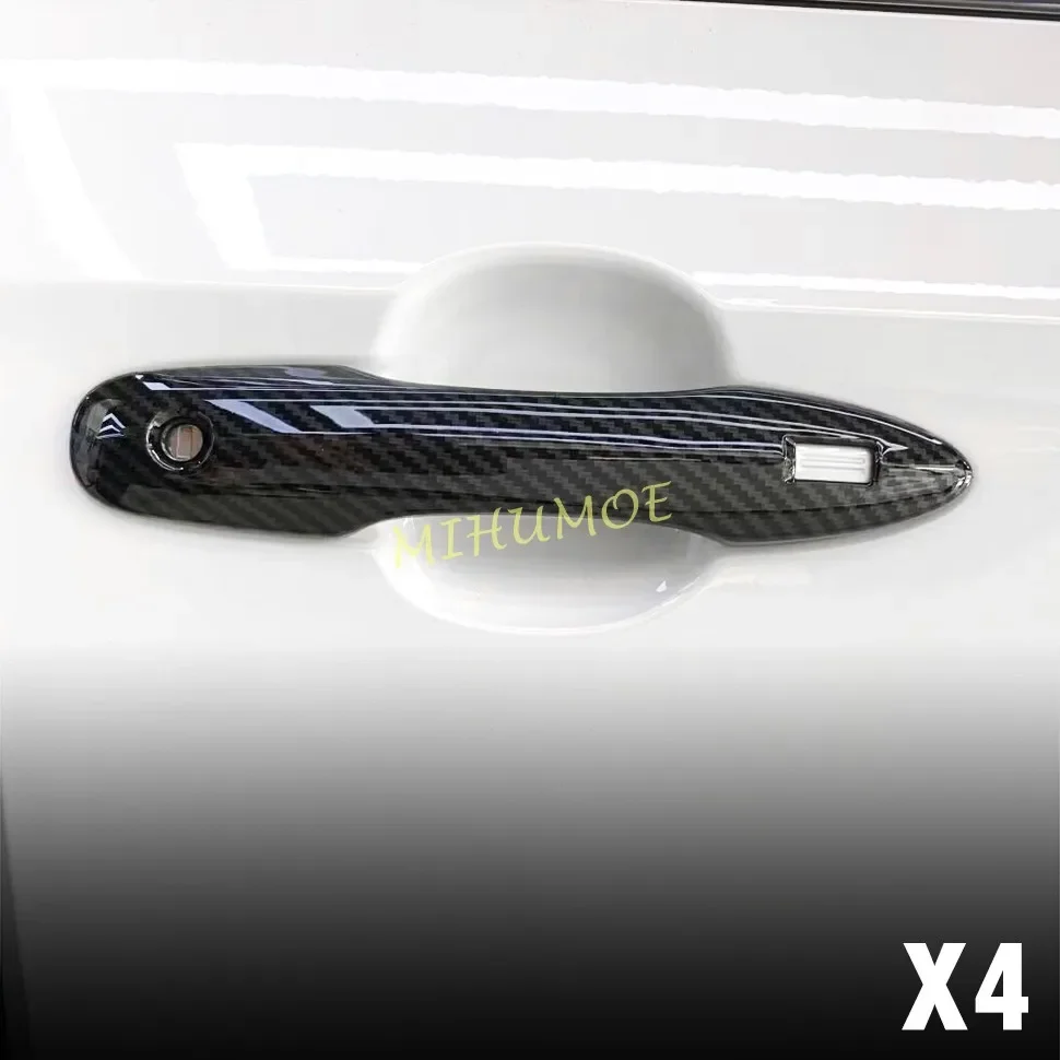 

For Toyota Noah Voxy Suzuki Landy 2022 2023 2024 2025 Carbon Fiber Door Handle Cover Molding Stylish