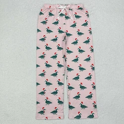 Wholesale Adult Trousers Pajamas Clothing Christmas Duck Pants Adjustable Comfortable Pink Trousers