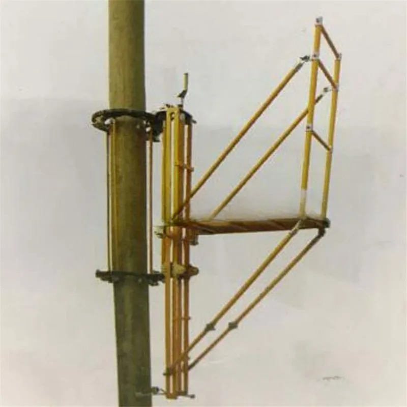 Movable rod to operate insulated platform