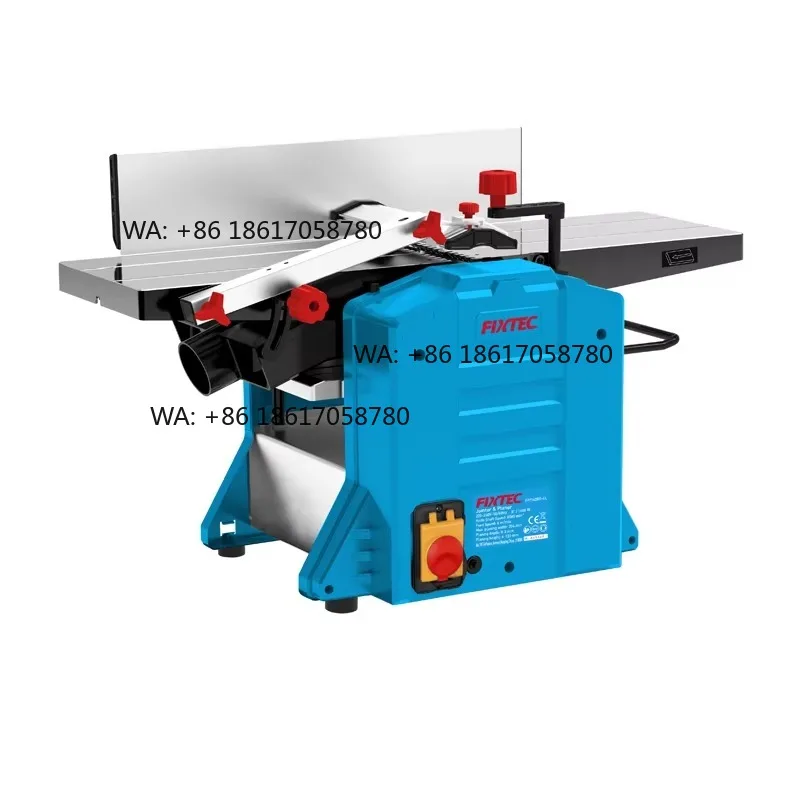 FIXTEC Wood Professional Heavy  1800W/15Amp Woodworking Surface Bench Planer Jointer