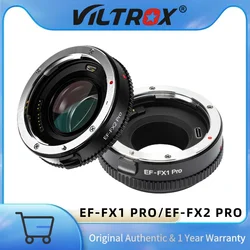 Viltrox EF-FX PRO EF-FX1 PRO EF-FX2 PRO Lens Adapter Built-in Manual Aperture Adjustment for Canon EF/EF-S lens to Fuji X-mount