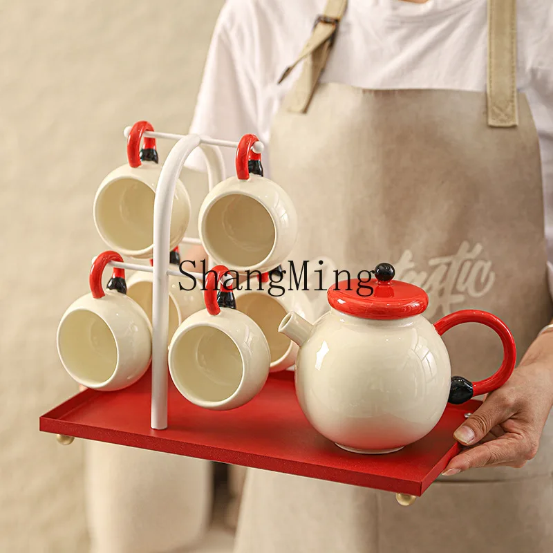 

Керамический набор для послеобеденного чая CL Harajufeng, подарок на новоселье, свадьбу, помолвку.