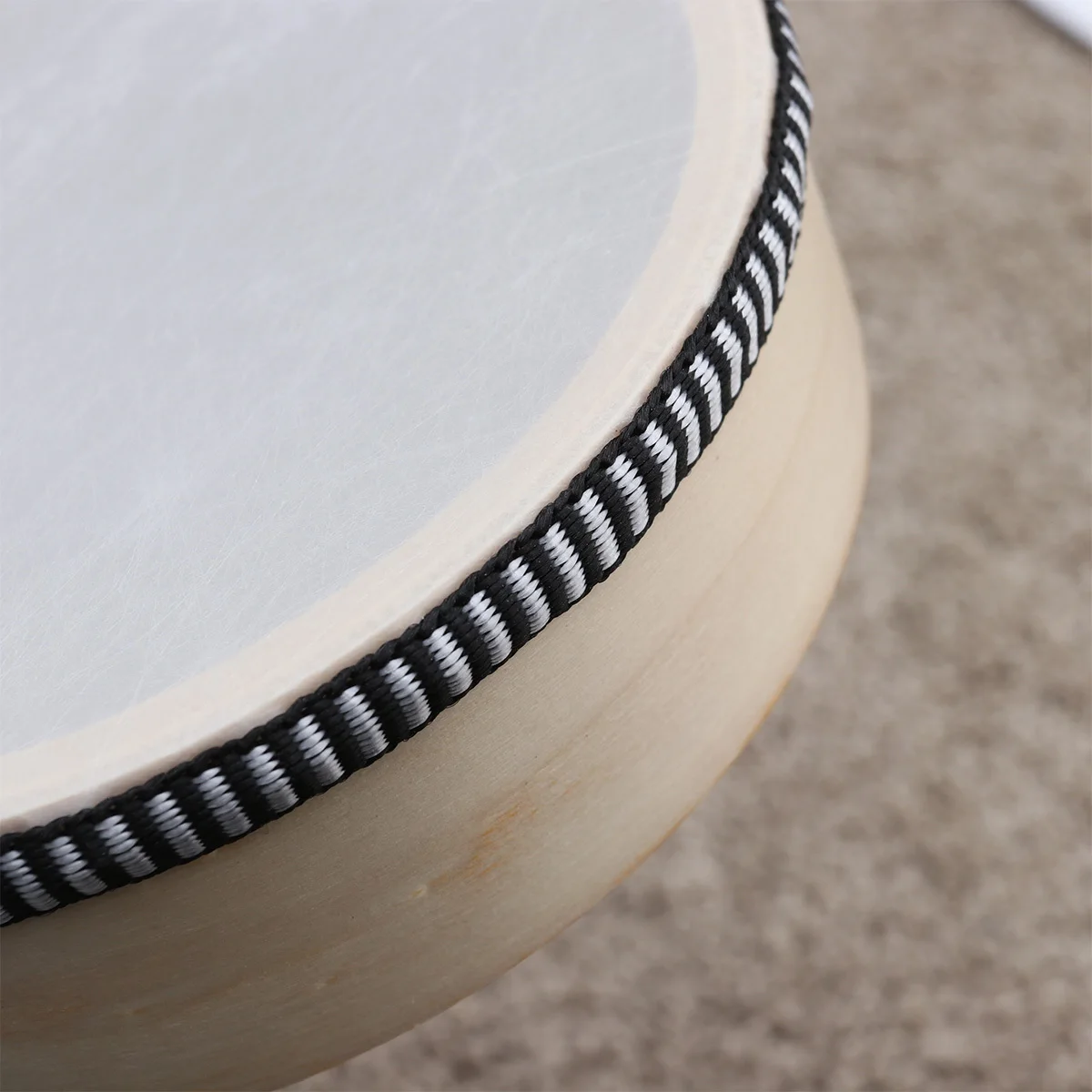 

Wooden Hand Drum Small Size Educational Tambourine Instrument Early Learning Montessori Musical Instruments for Children