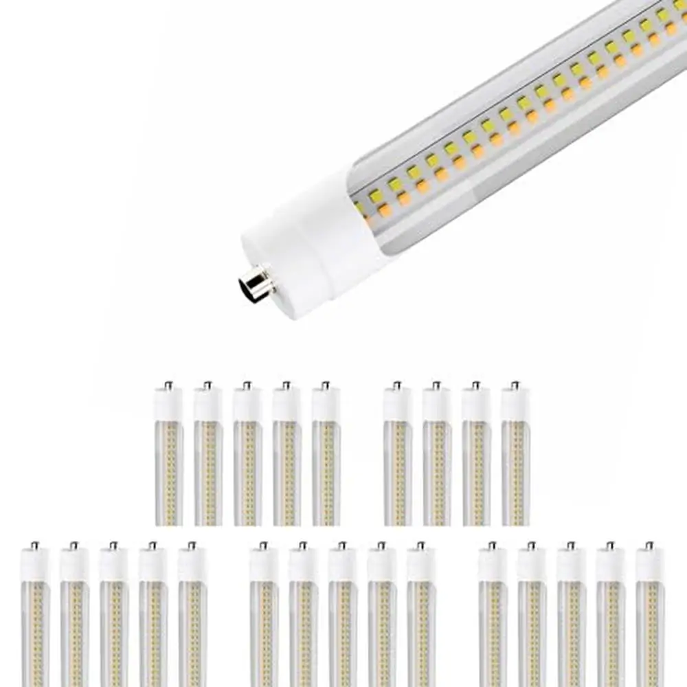 Adjustable Wattage LED Tube/Bulb Eco-Friendly IP22 Rated Flicker Free 130lm/w CCT Changeable Clear FA8 Low Maintenance Cost