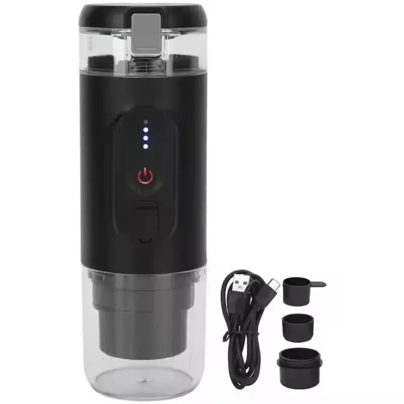 New Portable Capsule Coffee Machine espresso coffee maker Suitable for Travel Working USB Plastic Outdoor