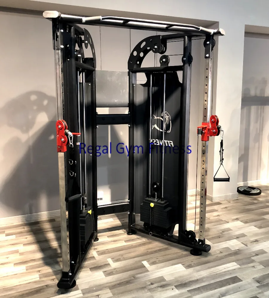 อุปกรณ์ออกกําลังกายฝึกซ้อมอเนกประสงค์ Smith Machine