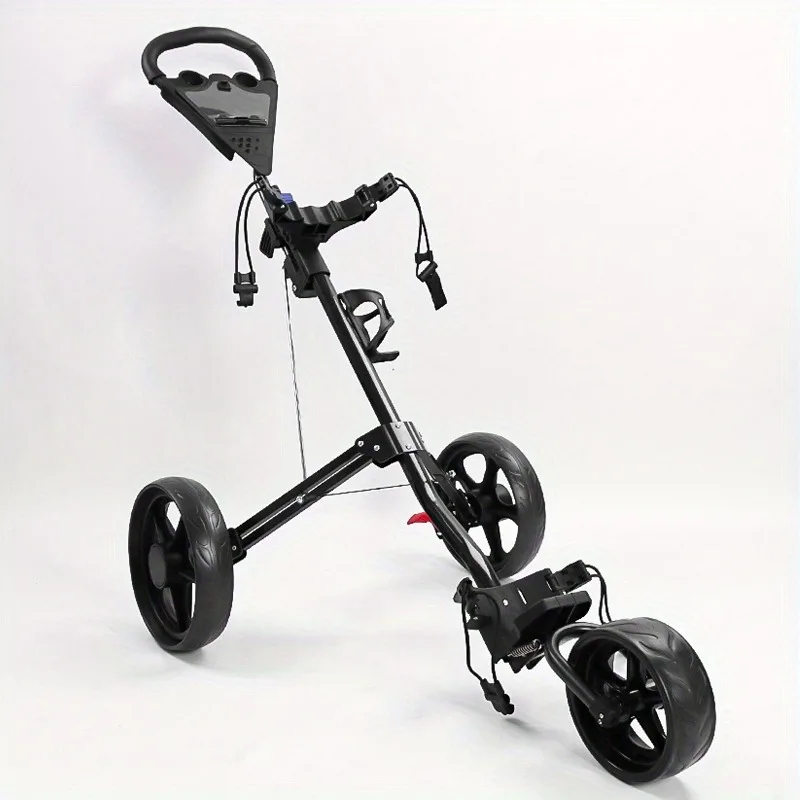 유틸리티골프채 Three-wheel Bag Hand Cart Multifuncional Folding Storage Golf Cart Golf Trolley 골프백 카트