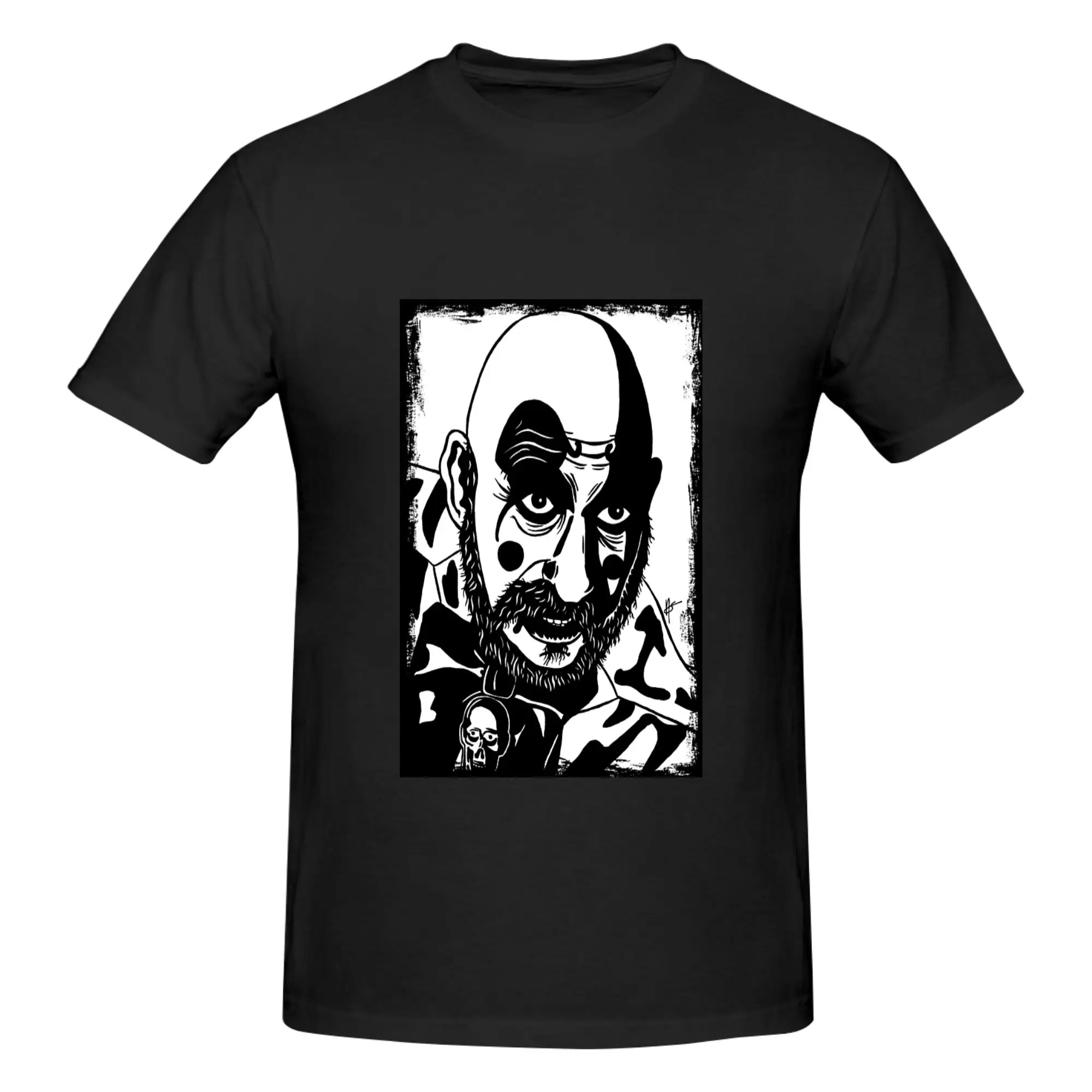 Funny Gas Station Clown  Men's Printed T-Shirt Unisex T shirtT Shirts