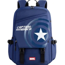 Marvel series Iron Man fashion casual schoolbag 3-9 grade boys large-capacity ultra-light ridge protection cartoon backpack gift