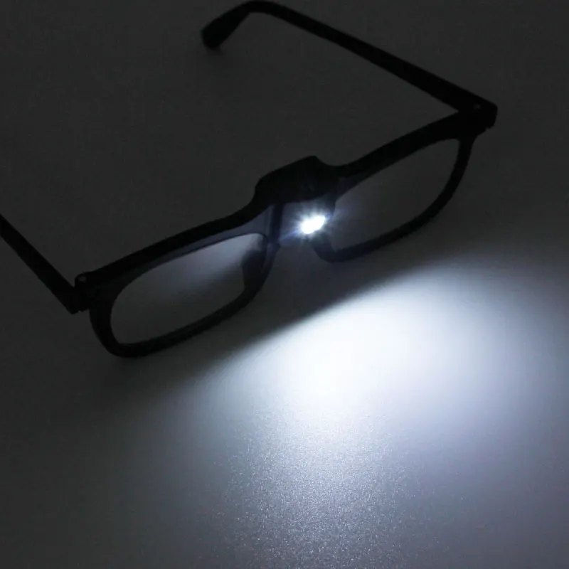 200 250 350 400 450-degree Loupe Reading Glass Headband Magnifier EyeGlasses Magnifying Glasses with LED Lights