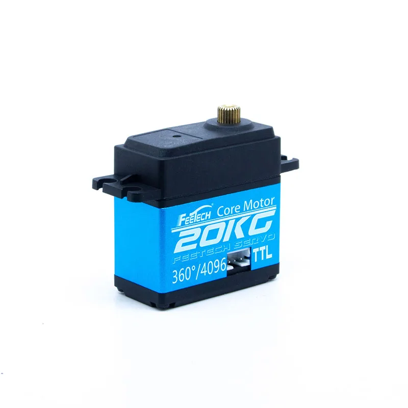 Servo bus seriale STS20 3 connettori Coppia 20 kg Servomotore con doppio cuscinetto a sfere dotato di sistema di debug Robot fai da te Creazione di bus Servo