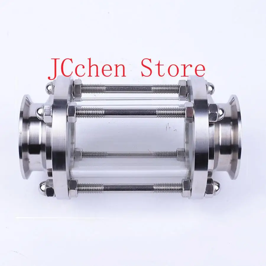 

Пивоваренный диопттер 2,5 дюйма Tri Clamp x 57 мм 2,25 дюйма, наружный диаметр трубы SUS 304, санитарный прицел из нержавеющей стали, стекло для домашнего пива