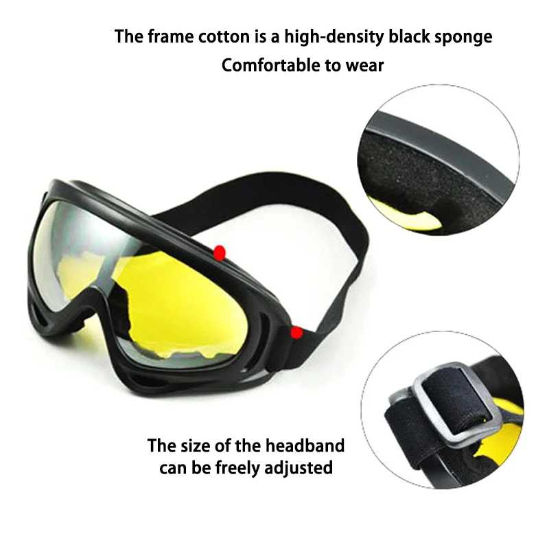 Polarized Motocross Bike Goggles Motorcycle Off Road Racing Photochromic Sunglasses Motor Glasses Ski Snowboard Outdoor Sports