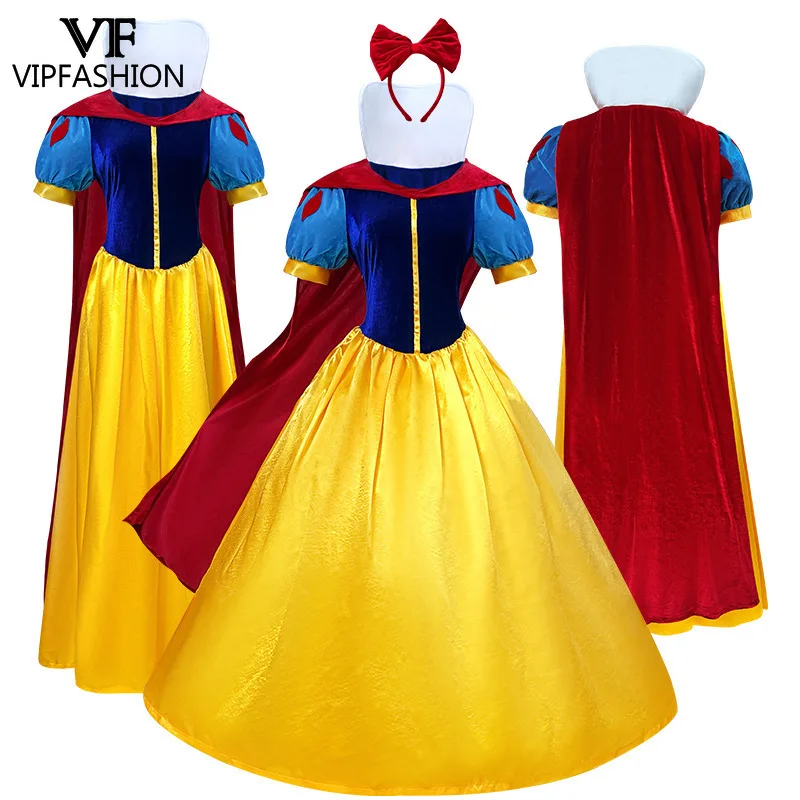

VIP модный костюм принцессы на Хэллоуин для женщин, вечерние платья для косплея из фильма, нарядное средневековое платье, наряд с повязкой на голову с бантом, S-4XL