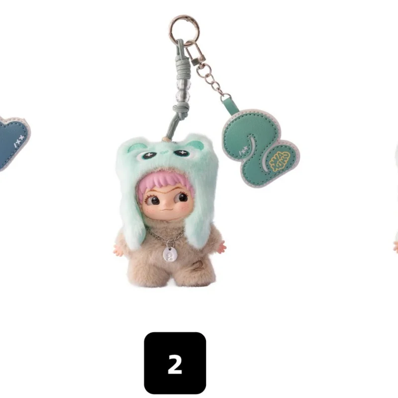 Win A ぬいぐるみ doll keychain Hot Original Wakuku Mini V3 On A Roll Series Blind Box Trendy Toy