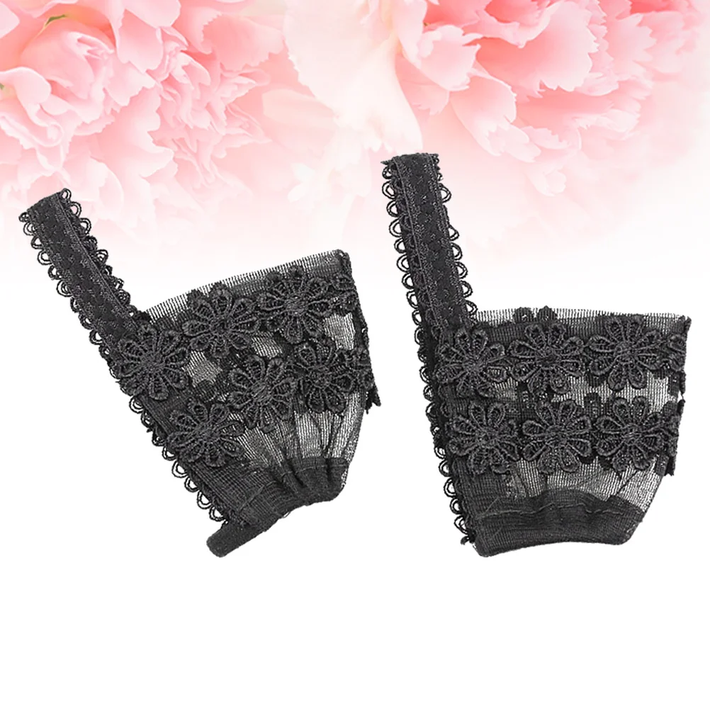 

1 Pair Anti-Slip Heel Strap For High Heels Black L Size Elastic Shoelace Prevent Shoe Slipping Detachable Adjustable Footwear