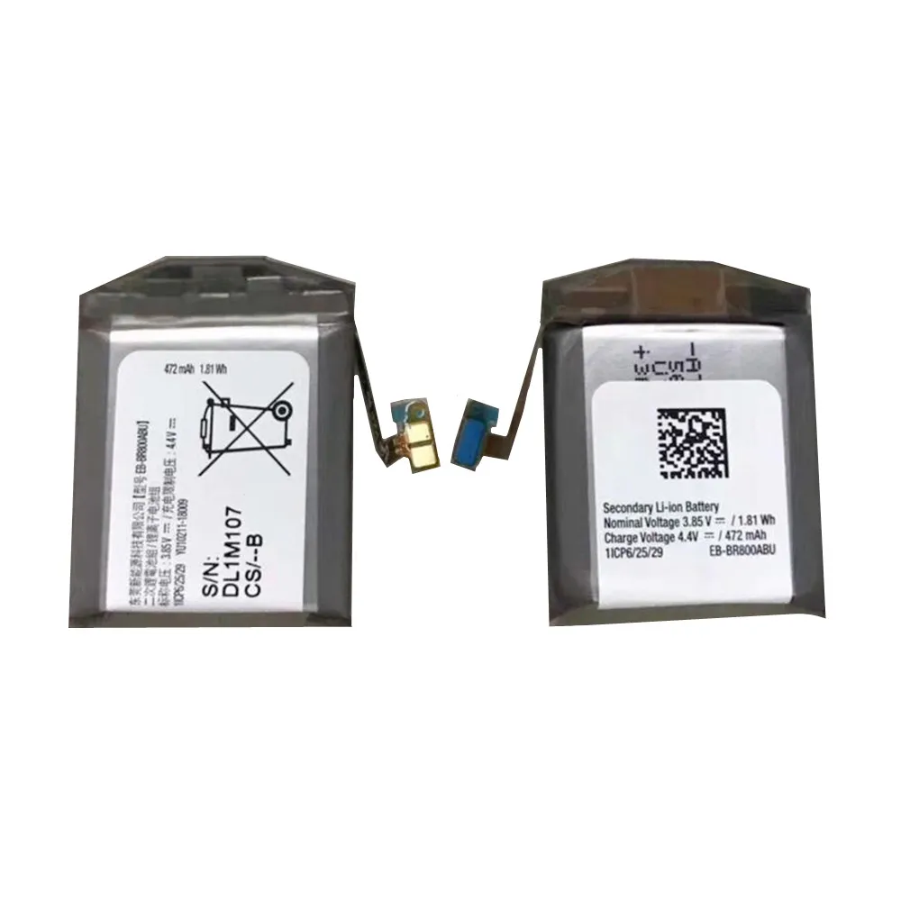 

Battery EB-BR800ABU For Samsung Galaxy Buds Live EP-QR180 SM-R180 Gear S4 SM-R800 R805 R805W R805U R805N R805F 46MM 472mAh