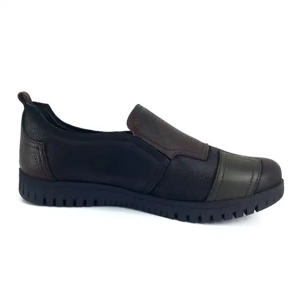 Chaussures en cuir véritable pour femmes, chaussures personnalisées et confortables, noir NuSO k Mammammamia, 23KA, tendance, nouveau modèle, 2024, 6195