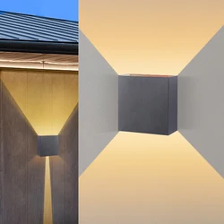 Adjustable and variable beam Led Outdoor Wall Light Waterproof Porch lighting Balcony Villa Garden Lights Outdoor Wall Lamp