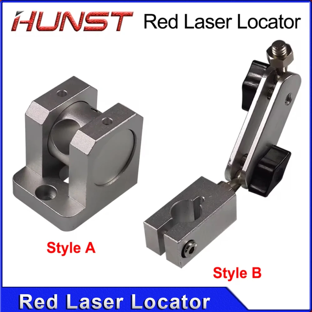 Hunst أجزاء وحدة تحديد مواقع الليزر الأحمر ، ألياف CO2 البصرية ، آلة وضع العلامات بالأشعة تحت البنفسجية ، قطر 12 ، حامل المصباح